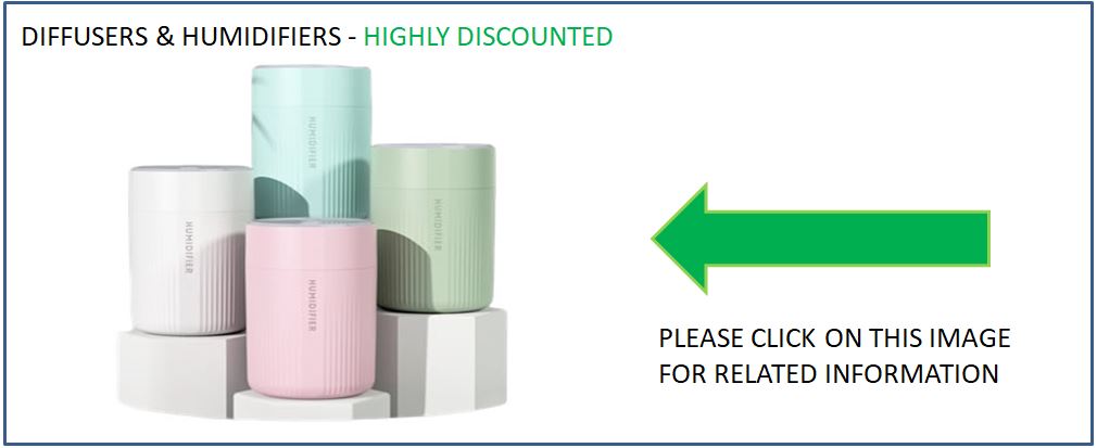 DIFFUSERS-HUMIDIFIERS